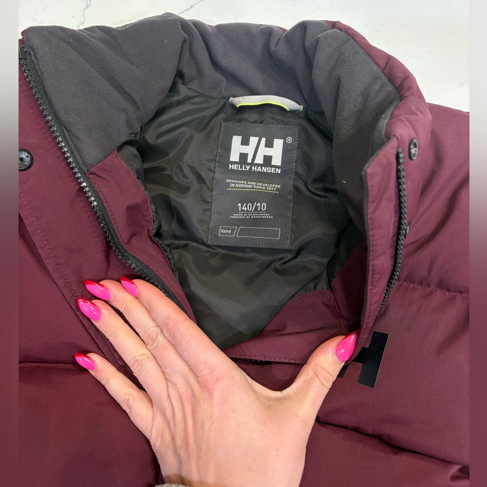 Helly Hansen Juniors Luca Insulated Parka Jacket - Picture 3 of 4